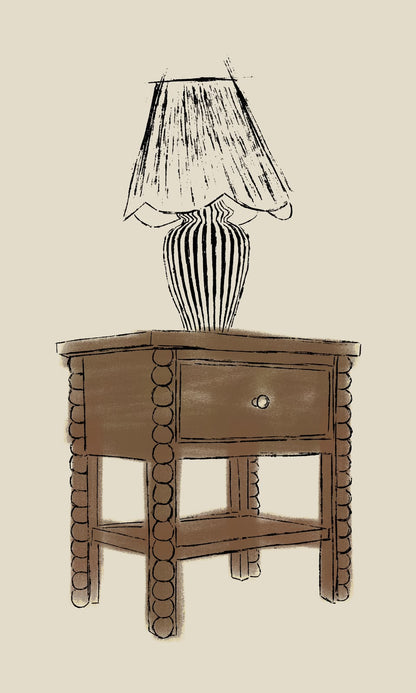 'The Bobby' Bedside Table