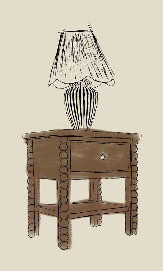 'The Bobby' Bedside Table
